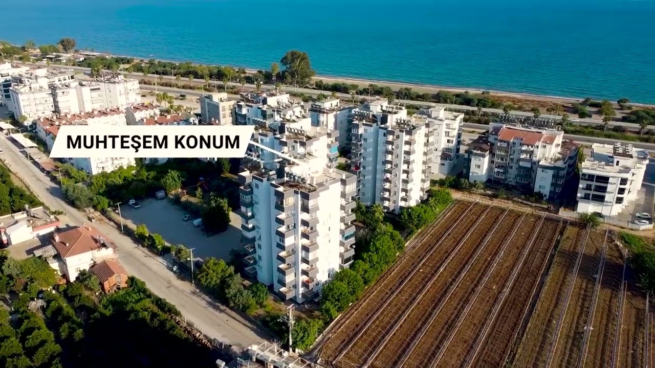 Finike Kum Mah. Denize 2. Sırada Çok Geniş 3+1 Satılık Daire