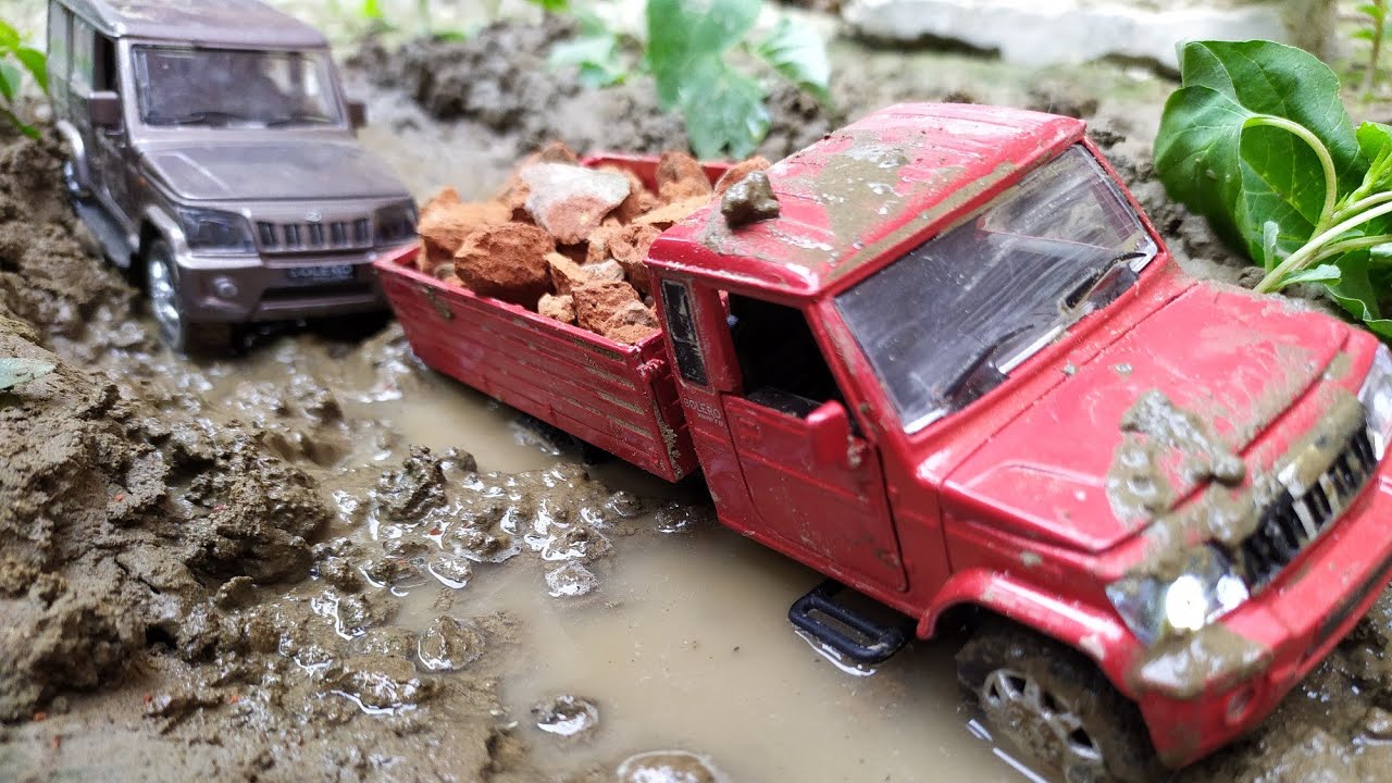 off- road testing //Mahindra Bolero pickup and Bolero power plus  || Auto World Miniature