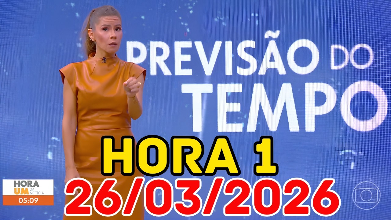 ALERTA DE INUNDA&Ccedil;&Atilde;O: Chuva volumosa atinge o Norte e Centro-Oeste | Previs&atilde;o do Tempo Hora 1 26/03
