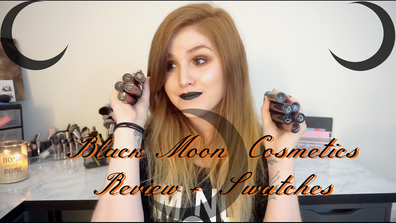 Black Moon Cosmetics 🌙 Liquid Lipsticks Lip Swatches + Review | awkgingy