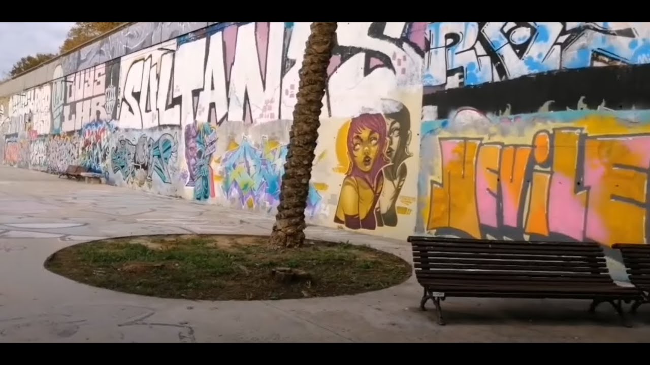 GRAFFITI  halloffame de Les Corts -BARCELONA