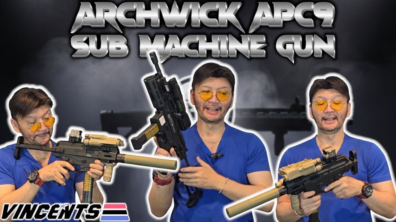 ARCHWICK APC9 Sub Machine Gun #besthobbies #airsoft #coolsport