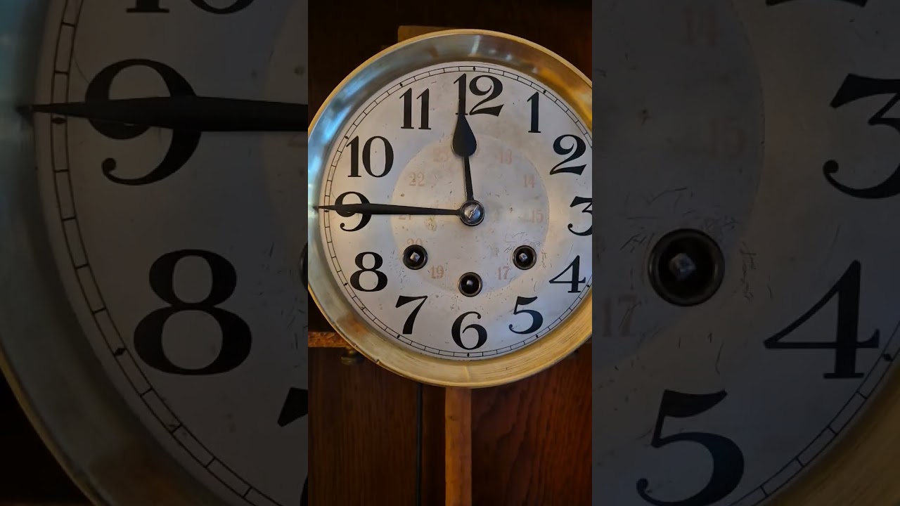 German Mauthe Westminster chime wall clock #westminster #odo #clock