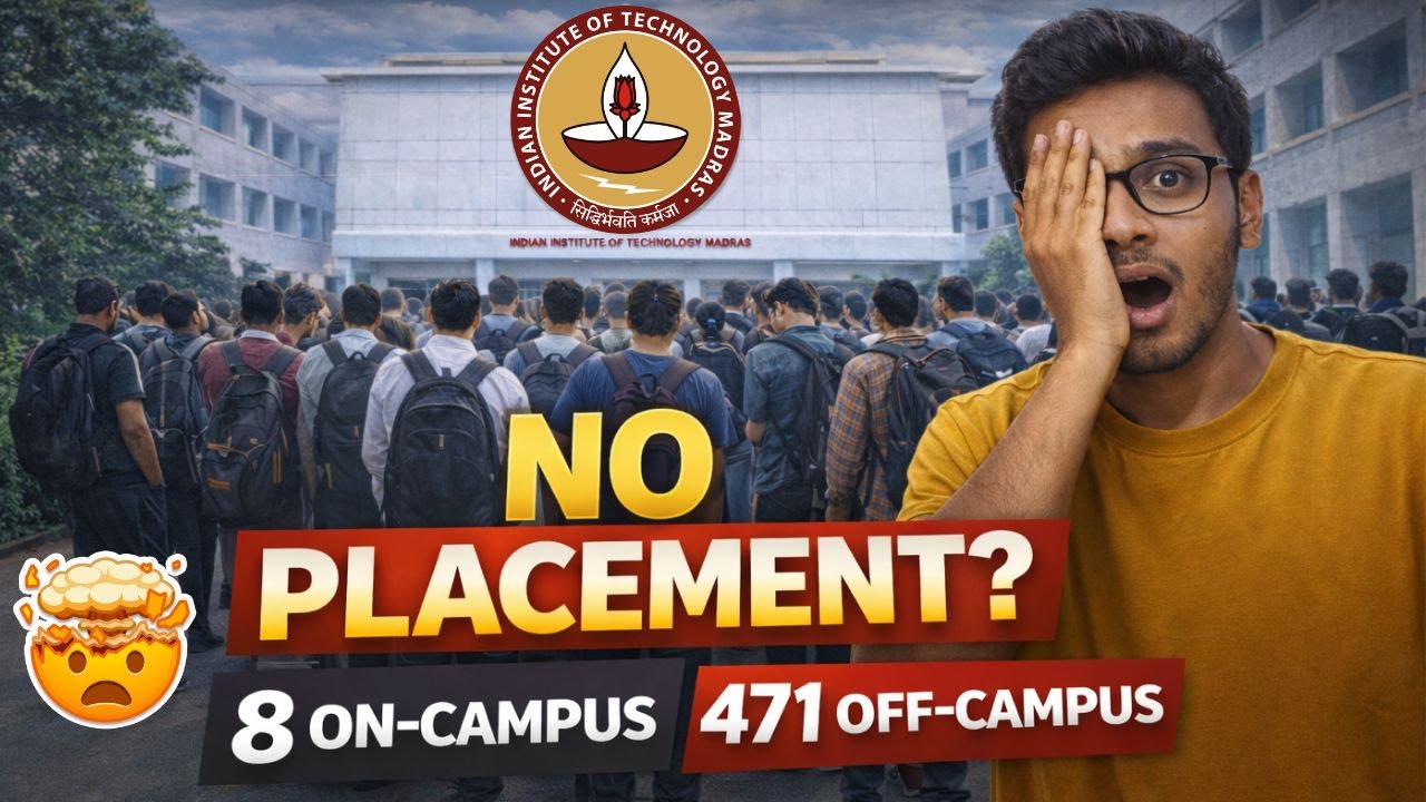 The Shocking Truth Behind IITM BS Placements – Off-Campus is the RealGame! #iitmadras #datascience