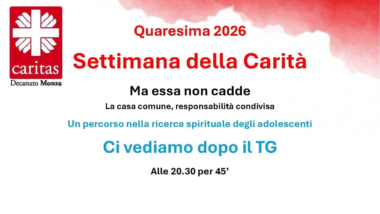 Ci vediamo dopo il TG 2026 - 2° incontro