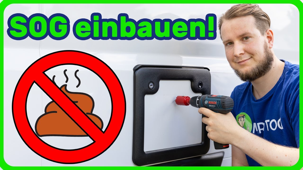 TOILETTE im Camper STINKT? 💩 SOG einbauen! 👉 ganz EINFACH!