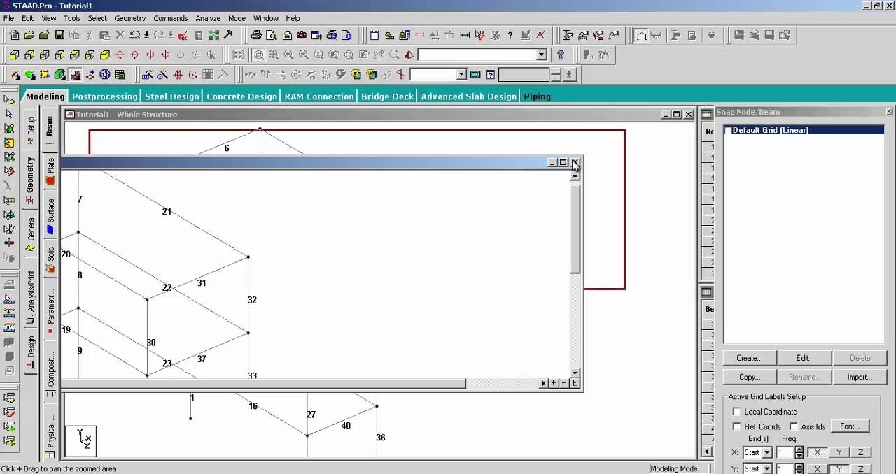 STAAD.Pro V8i Fundamentals Part 1: Model Generation