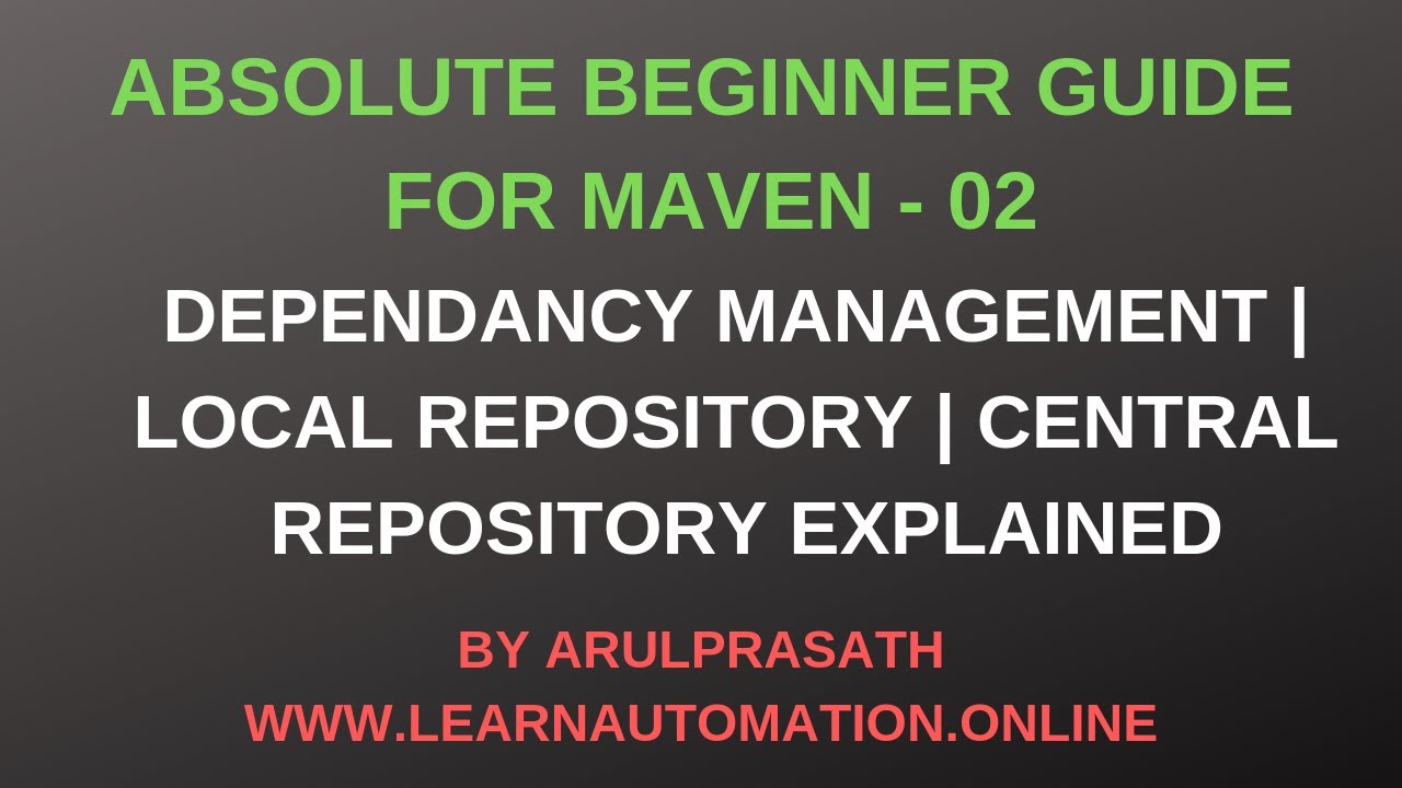 Maven Tutorials | 02 | Maven dependency Management | How Maven does this | Tamil