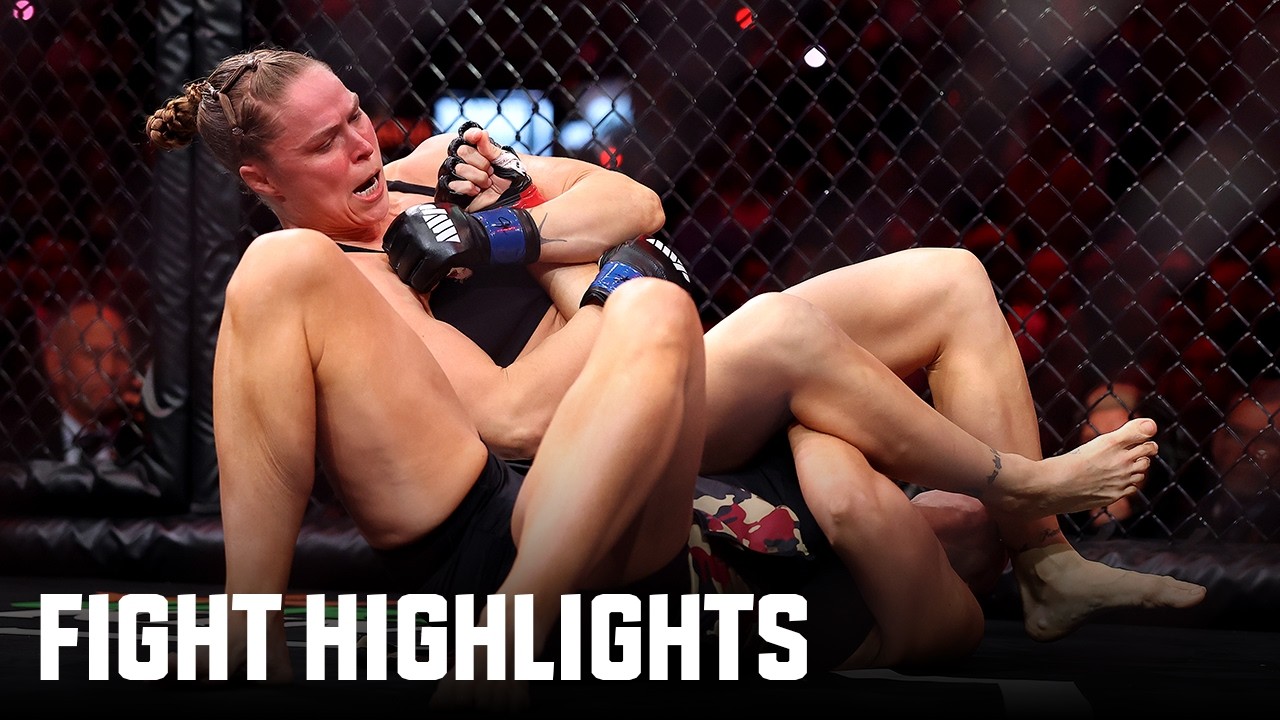 Ronda Rousey vs Gina Carano | Fight Highlights