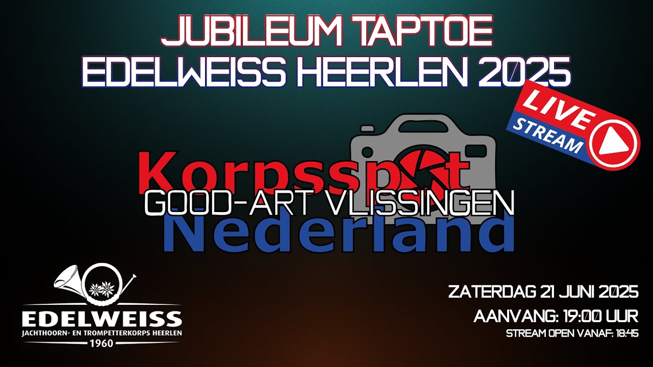 Jubileum Taptoe Edelweiss Heerlen