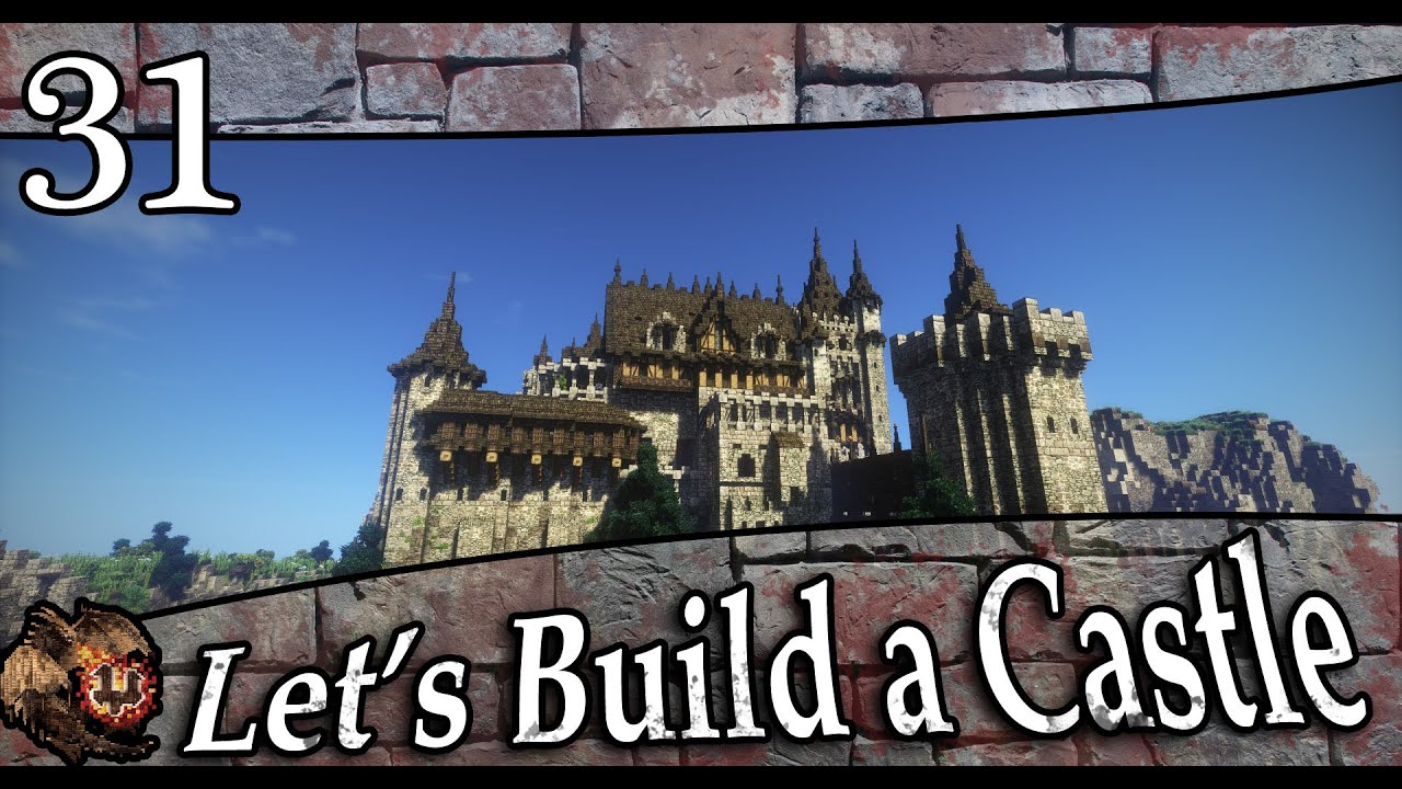 Minecraft: Let's Build a Castle - Ep.31 - Gate/Feast Hall/Terrain/Updating
