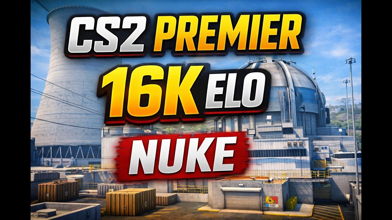 Gameplay CS2 Premier 16K | Nuke | Match completo