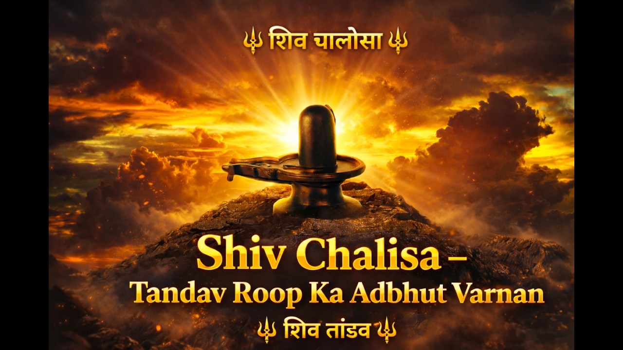Shiv Chalisa 🕉️ Lord Shiva Bhajan  | Har Har Mahadev  #bhaktisong #harharmahadev #mahakal #bholenath