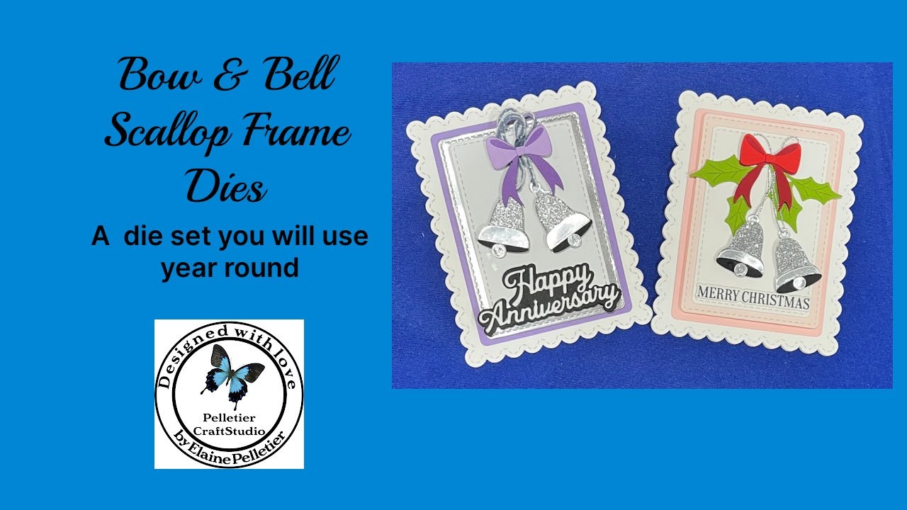 How to use Bow & Bell Scallop Frame by Spellbinder