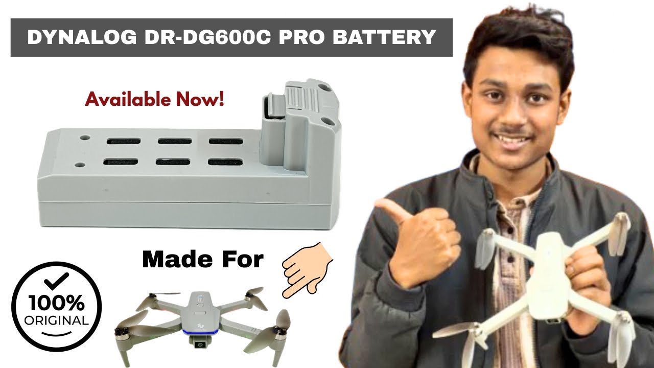 Batteries For DYNALOG DR-DG600C PRO GPS Drone Is Now Available! 🔥