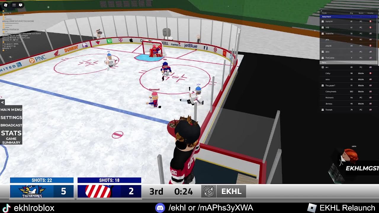 EKAHL S8 Outdoor Game: Rochester vs Springfield