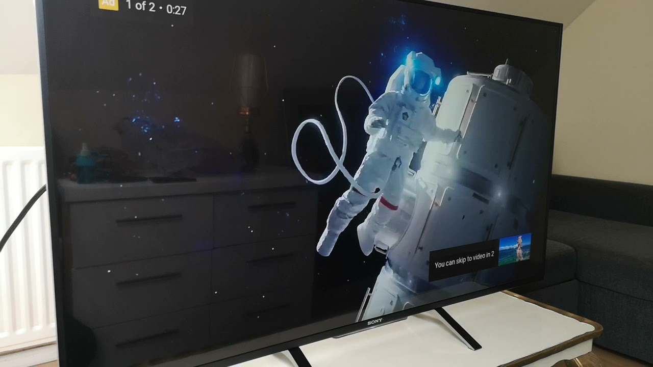 SONY KD55X8505B 4K 3D review of old TV 👌😎👍😁👍