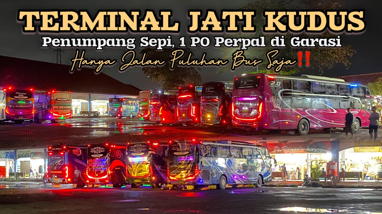 Ngerii..‼️Penumpang Sepi, 1 PO Perpal Angkatan Reguler. HR dan Shantika Hanya Jalan 7 Unit 😱