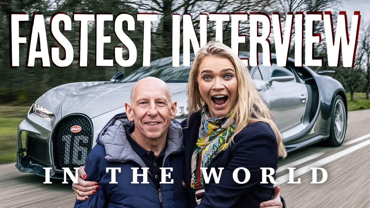 A 300 mph interview! With the fastest man in the world | Andy Wallace x Kidd in a Sweet Shop