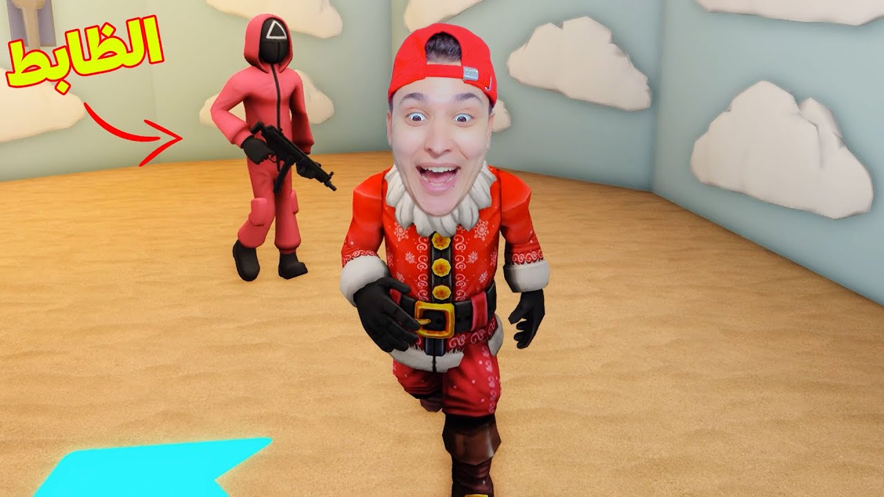 الهروب من سجن لعبة الحبار 😱 روبلوكس