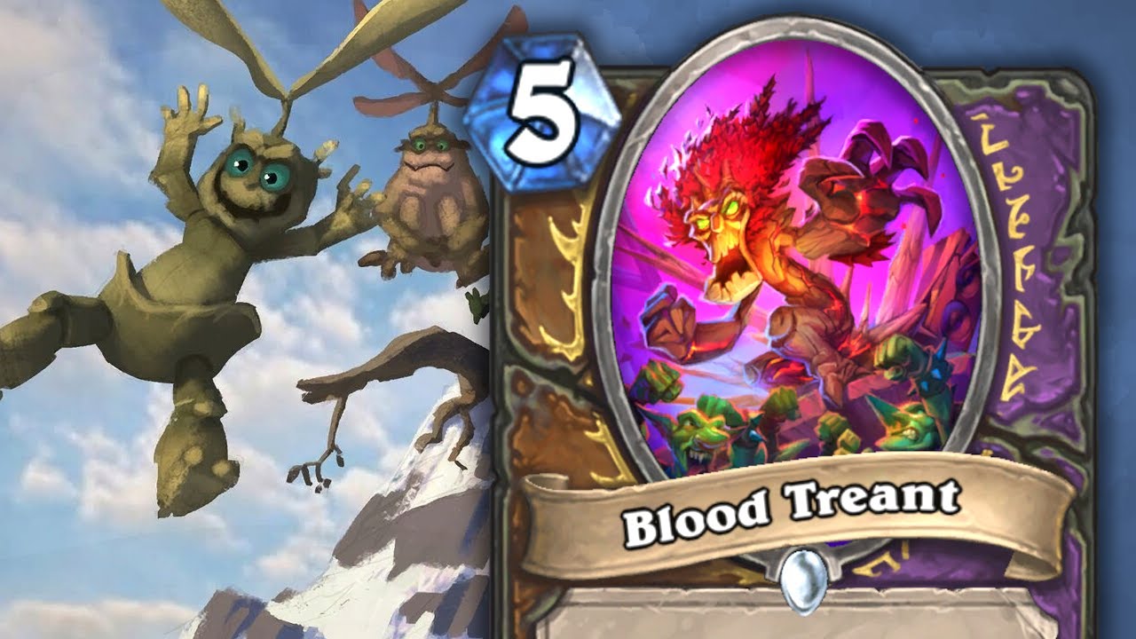 I woke the trees and now I'm a Hearthstone Legend