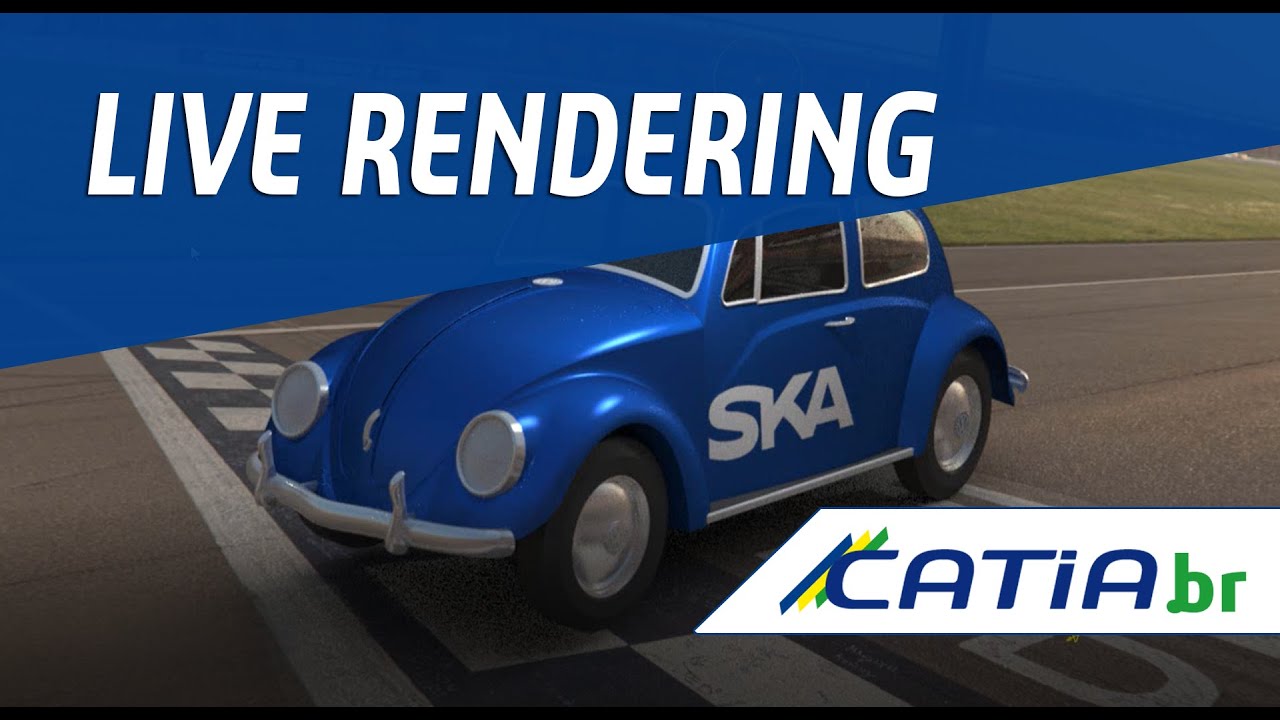 CATIA 3DExperience - Live Rendering