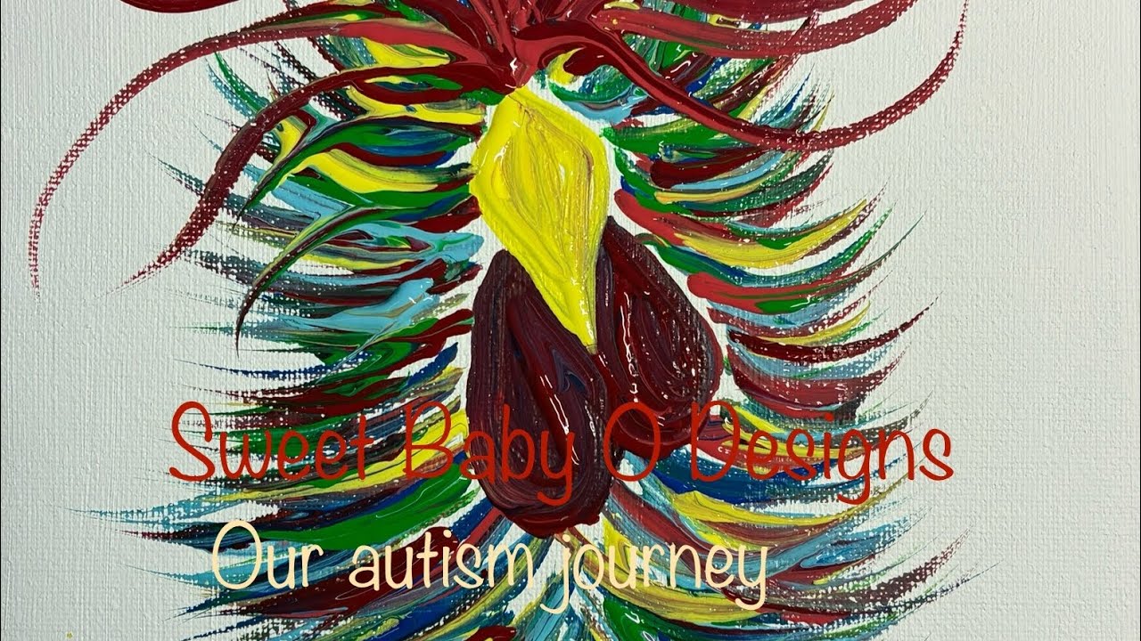 Sharing our journey with breast cancer and autism while painting 