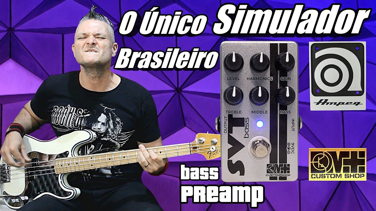 Pedal Ampeg SVT Bass Preamp Dmt