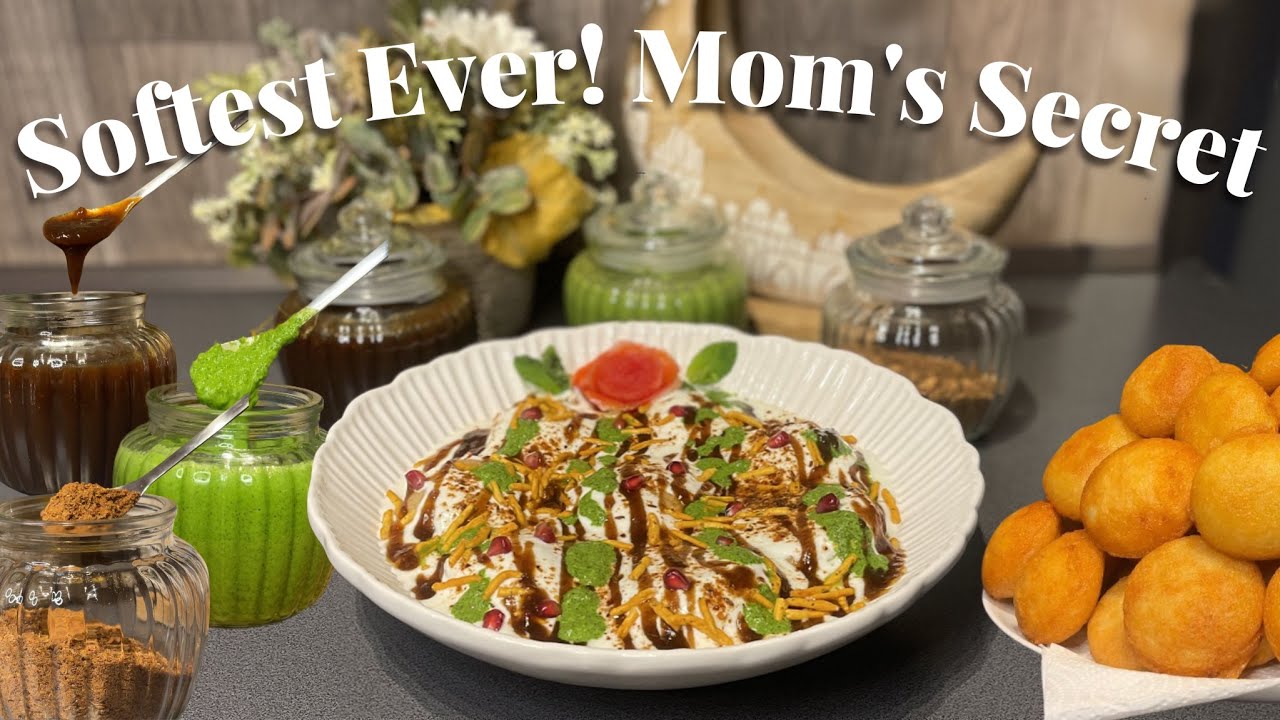 The ONLY Dahi Barray Video You Need| Mom's Secret Recipe|Authentic Dahi Barray + 2 Chutneys & Masala
