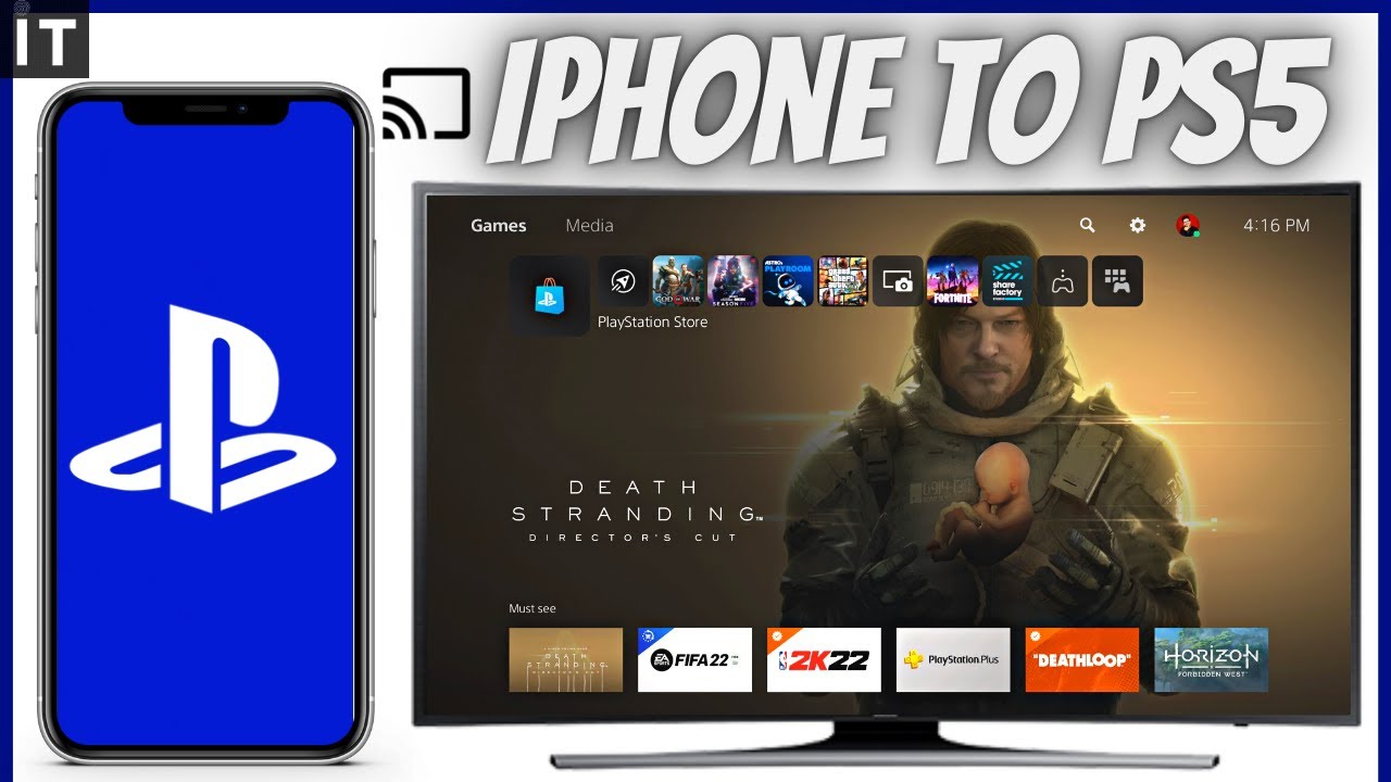 HOW TO SCREEN MIRROR iPHONE TO PS5