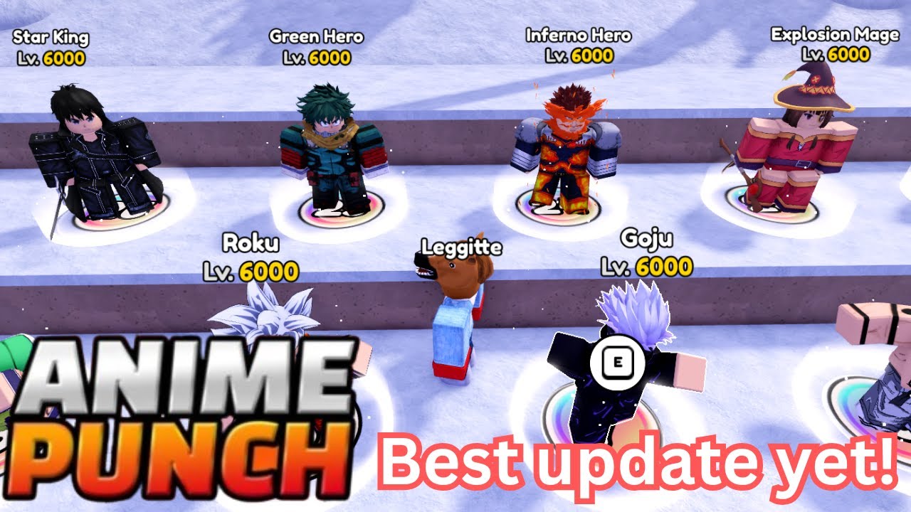 Best update yet in Anime Punch #roblox #animepunch