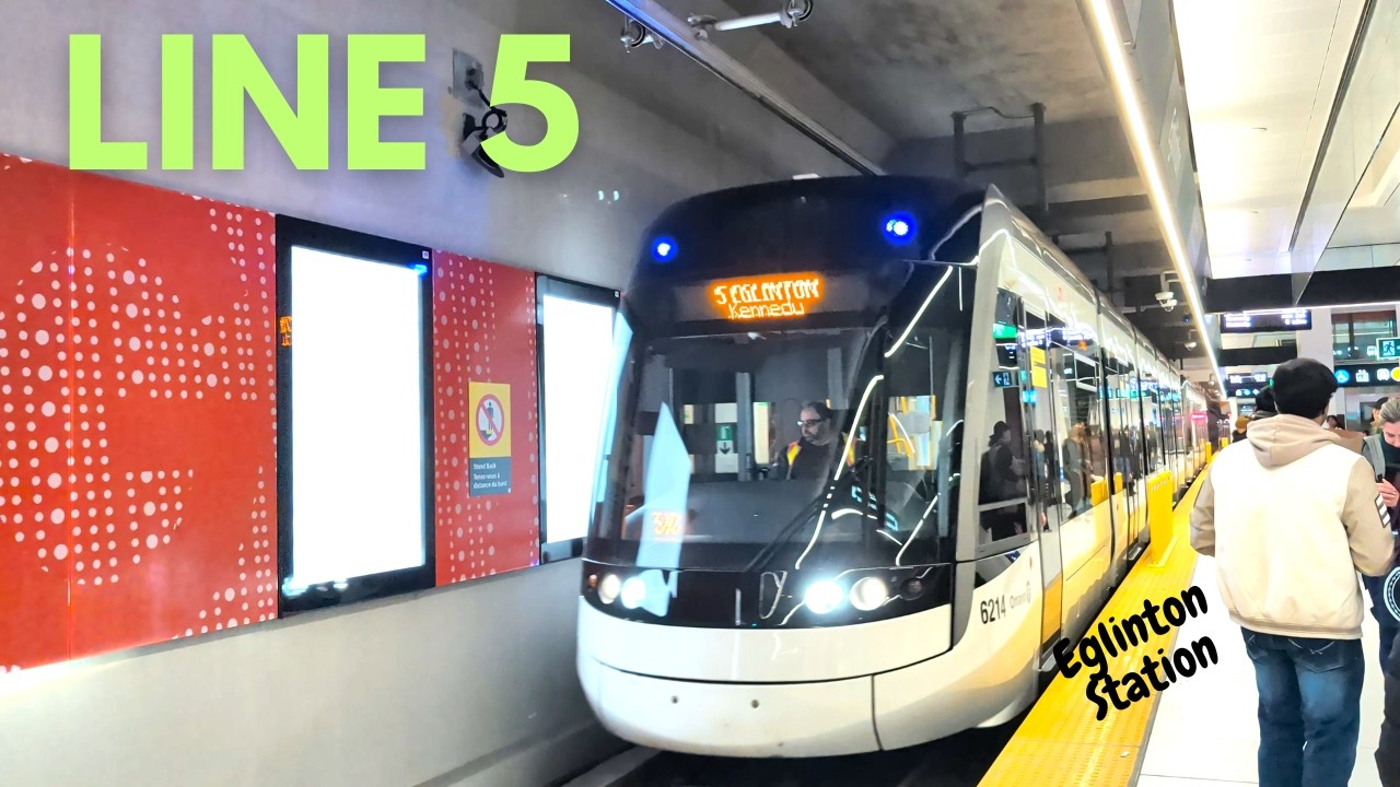 First Look: New Line 5 Eglinton Station Tour