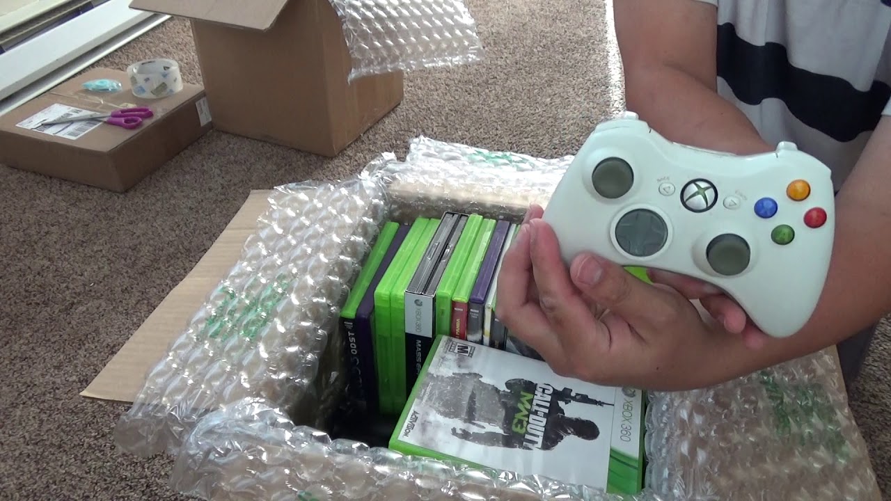 Huge Unboxing Xbox 360 2021