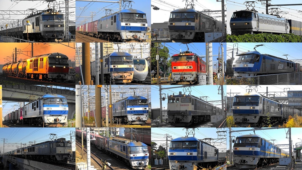 2023,11,3 貨物列車いろいろいっぱい30本 秋空に響く大迫力モーター音と豪快ジョイント音‼ 木曽川駅を爆走する貨物列車と電車 気動車たち オールロング満載1050レ登場です‼