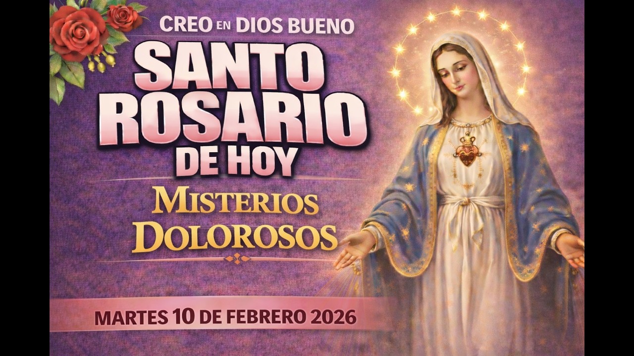 Rosario corto | Misterios Dolorosos | Acompañemos a Jesús en su Pasión 🙏