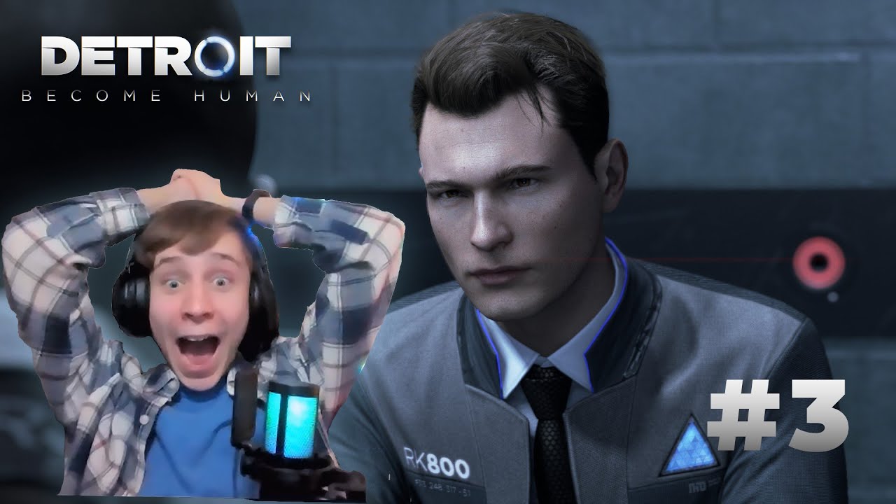 28 Ударов Ножом! | #3 Прохождение | Detroit: Become a Human | PLAY?