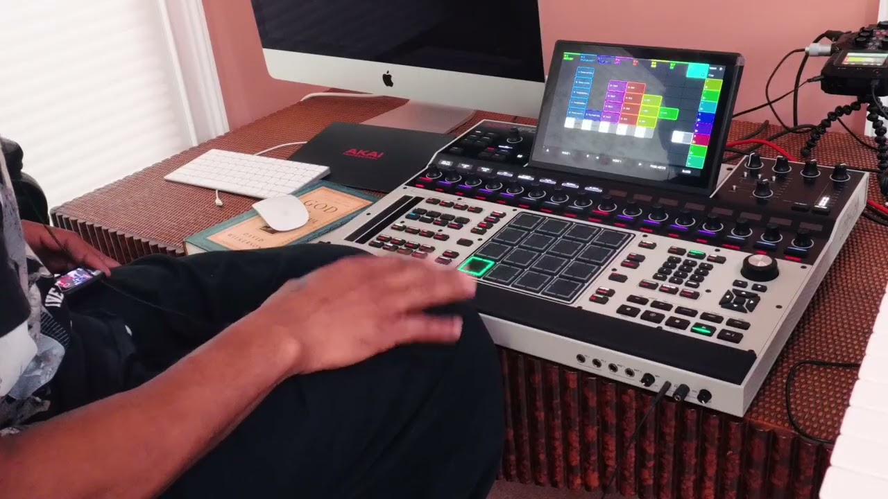 I Built a FULL trap song Using Yamaha MODX + MPC XL (Clip Matrix Workflow)
