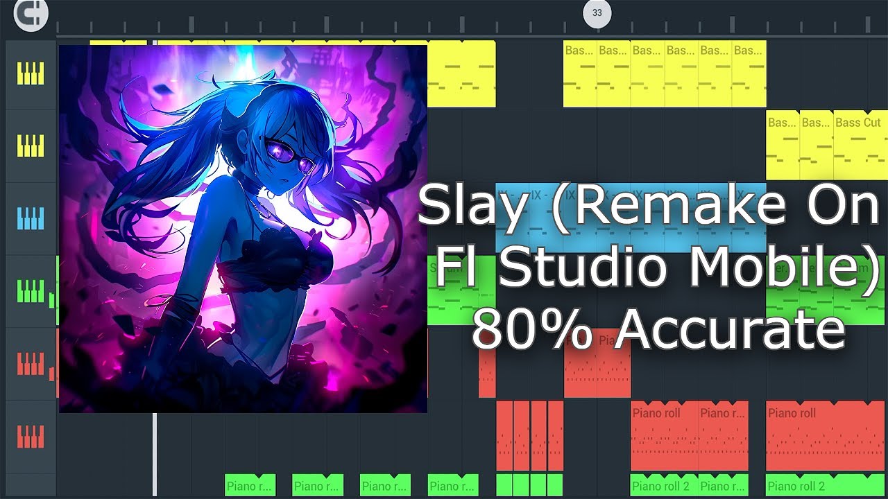 Eternxlkz - Slay! (Remake) | 82% Accurate (FL Studio Mobile)