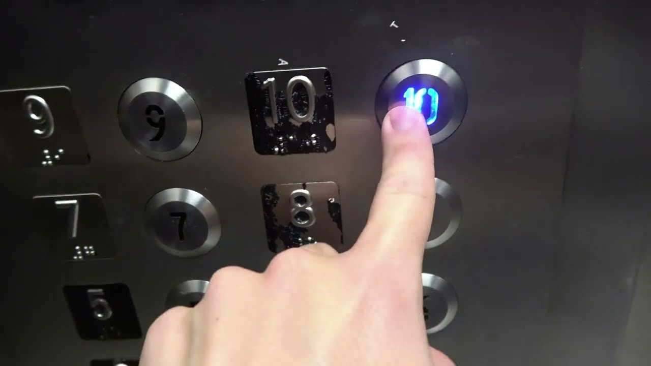 Unknown Traction Service and Recently Modernized Elevators at One Main, UHD in Downtown Houston, TX.