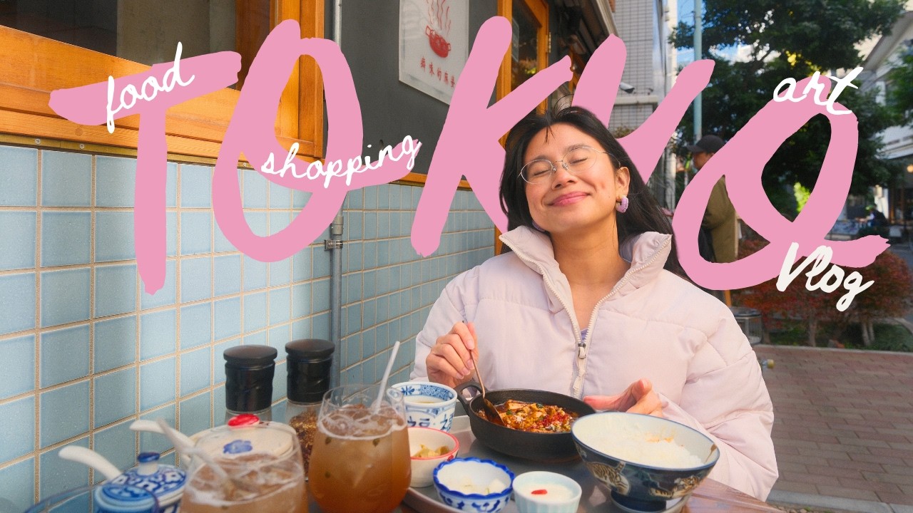 a cozy day in tokyo | kintsugi workshop, cafes, shopping, & mapo tofu