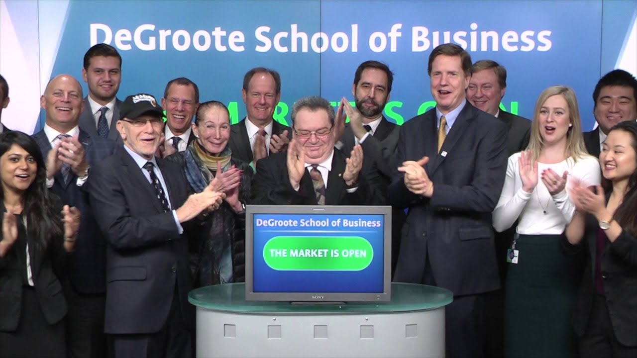 DeGroote School of Business opens Toronto Stock Exchange,