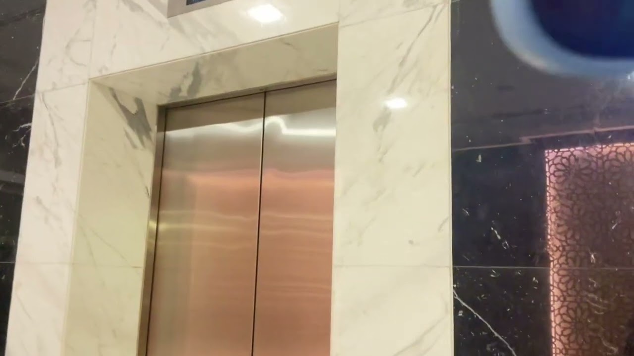2x KONE DIFC Elevators at the Al Fattan Currency House DIFC in Dubai UAE Part 1