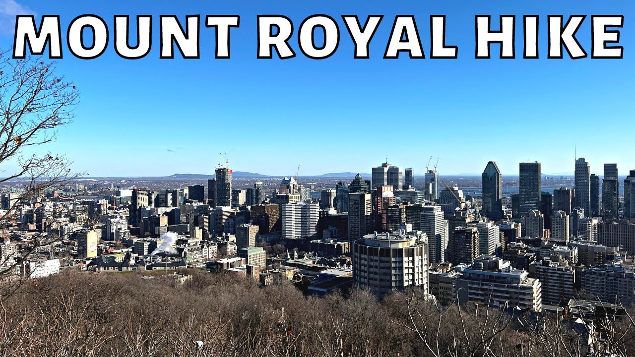 This Mountain Gave Montreal it's Name : Hiking Mount Royal in December 2022