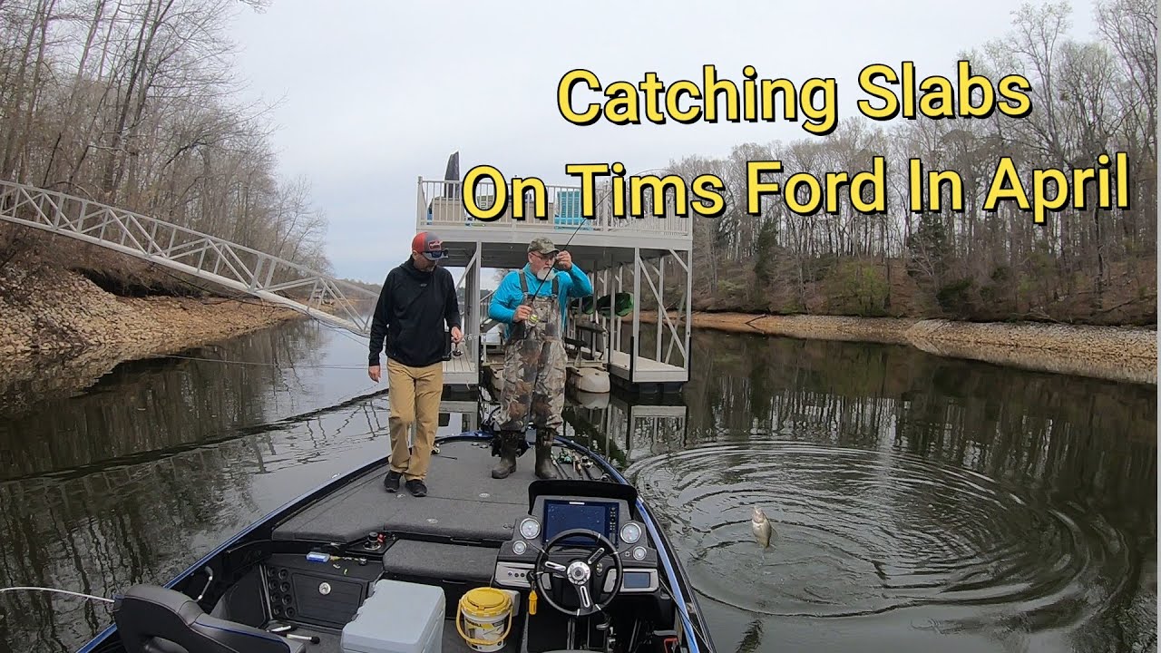 Crappie Fishing Tims Ford Lake April 2, 2022