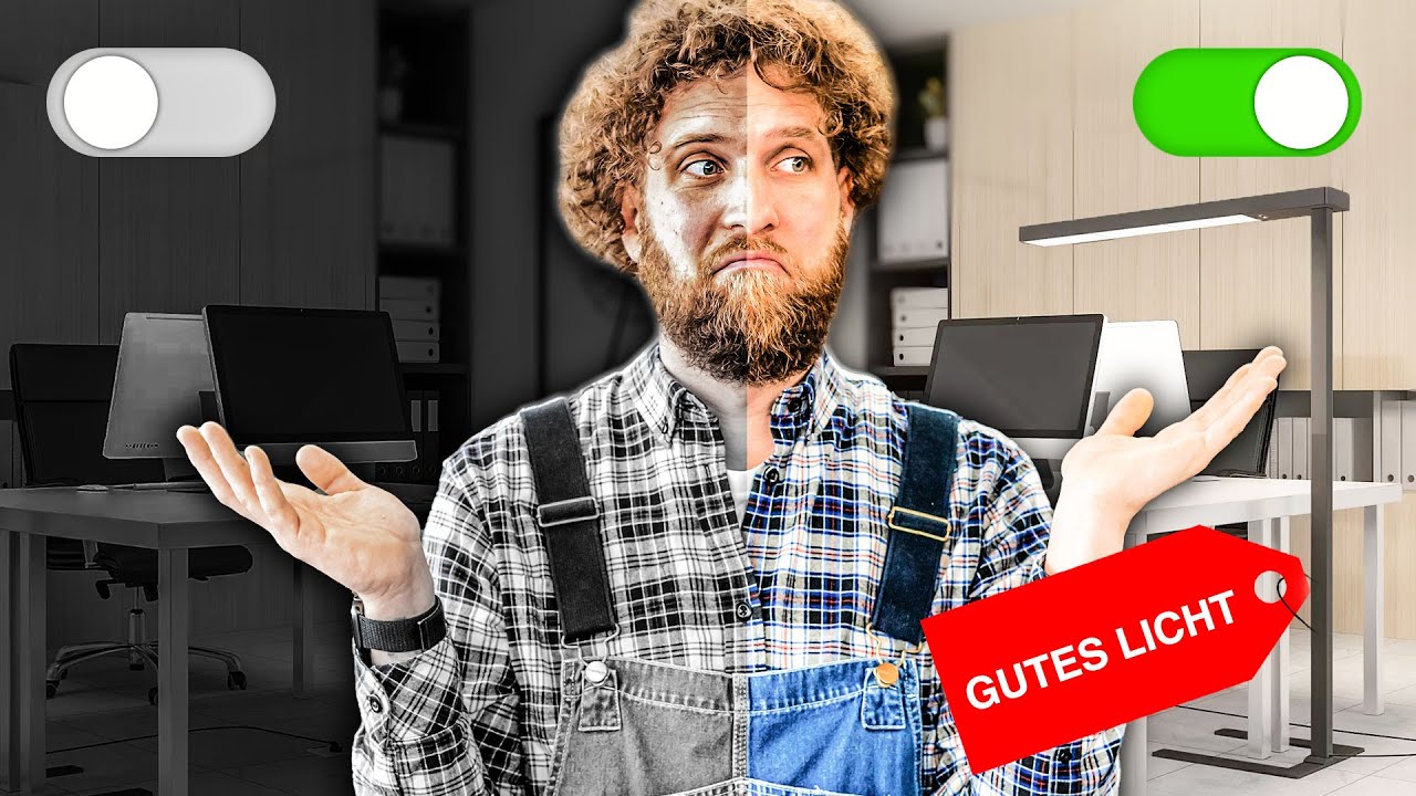 Arbeitsplatz richtig ausleuchten: Tipps und L&ouml;sungen f&uuml;r B&uuml;ro und Homeoffice