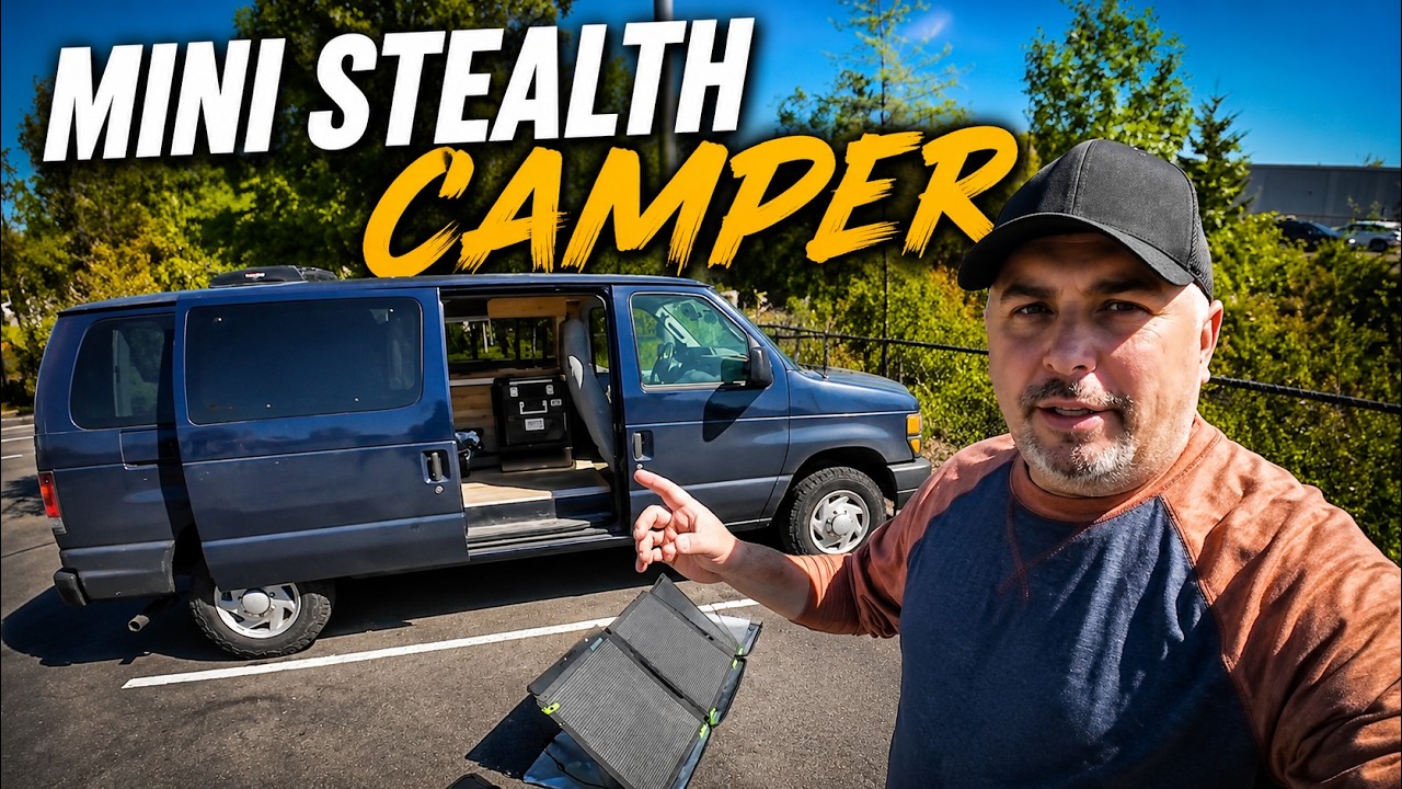 Завершающий этап сборки мини-кемпера STEALTH: подготовка к лету.