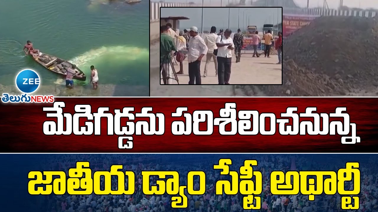 National Dam Safety Authority Report On Medigadda Barrage | ZEE Telugu News