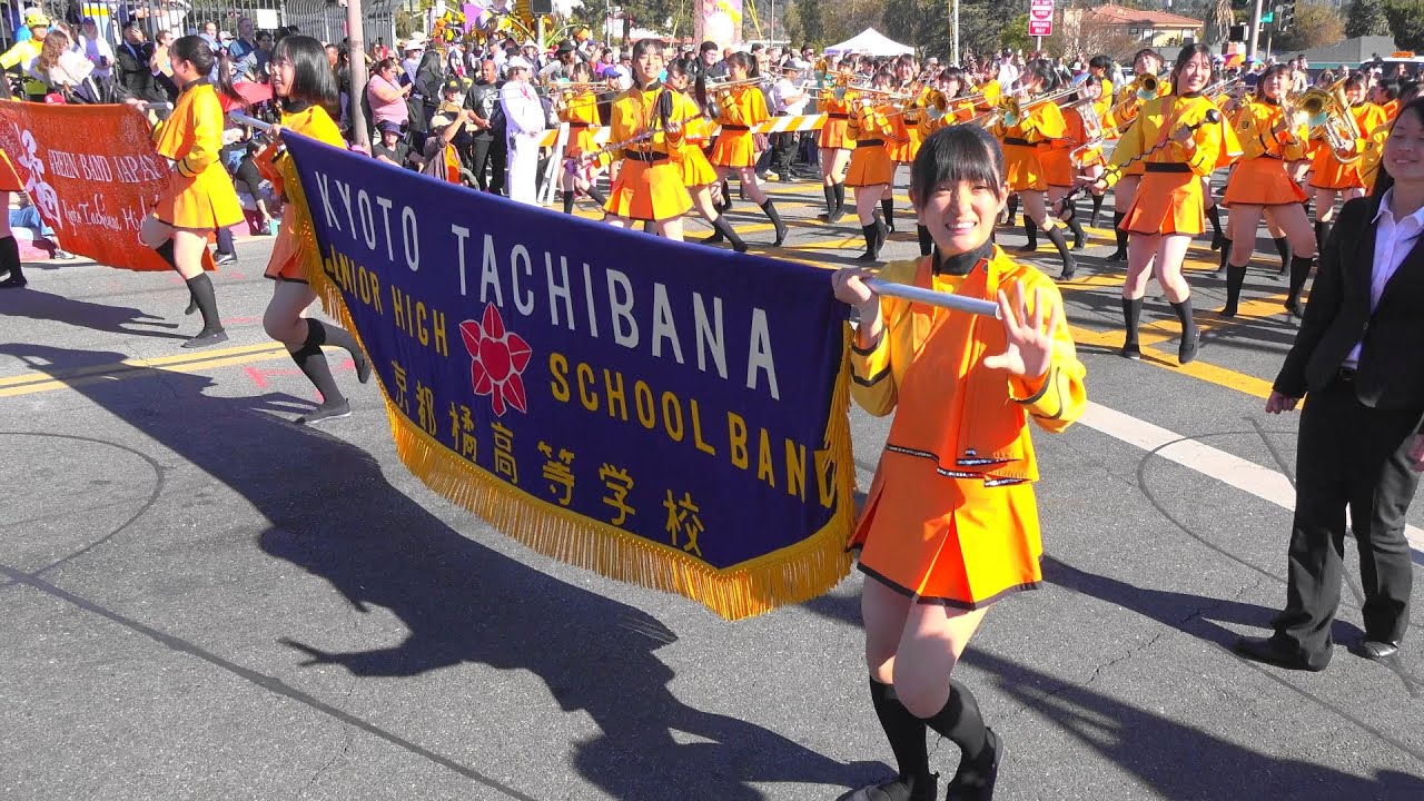 Tournament of Roses Parade 2025 / Kyoto Tachibana HS Green Band （Jan 1,  2025）