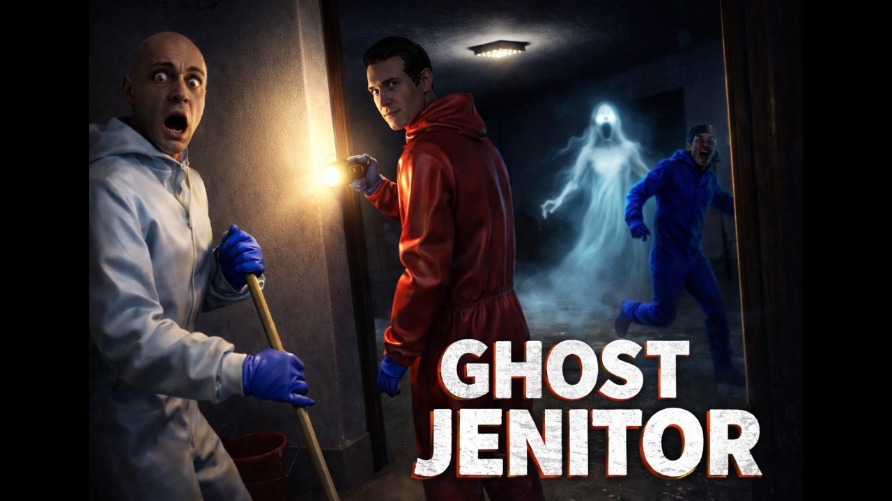 AZ ELSŐ TAKARÍTÁS… és már üldöz a szellem! 😱 | Ghost Janitors #1