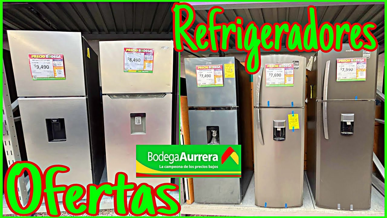 ‼️REFRIGERADORES CON DESCUENTO 😱EN BODEGA AURRER&Aacute; 🤑💚‼️